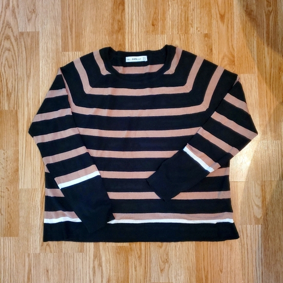 Zara Striped Sweater size medium - Picture 1 of 5